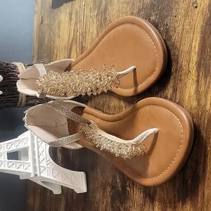 Jessica Simpson zipper sandals